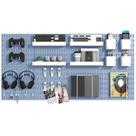 Kit de combinação Pegboard VEOFEMLEA 8 Peg Boards 30 acessórios