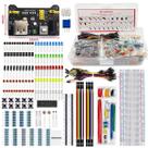 Kit De Componentes Eletrônicos Para Iniciantes Com Placa De Circuito De 830 Furos Para Arduino UNO Kit De Componentes Eletrônicos Para Iniciantes Com Placa De Circuito De 830 Furos Para Arduino UNO