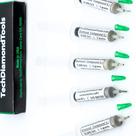 Kit de compostos para polimento de diamante TechDiamondTools 5x5g 5000-100000 Grit