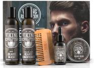 Kit de condicionador para cuidados com a barba Viking Revolution Ultimate Set Kit de condicionador para cuidados com a barba Viking Revolution Ultimate Set