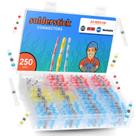 Kit de conectores de fio Solderstick Waterproof Solder Seal 250 unidades Kit de conectores de fio Solderstick Waterproof Solder Seal 250 unidades