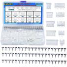 Kit de Conectores EGSCST JST XH 630 Peças 2,54 mm 2 a 6 Pinos Kit de Conectores EGSCST JST XH 630 Peças 2,54 mm 2 a 6 Pinos