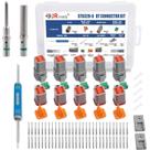 Kit de Conectores JRready Deutsch de 6 Pines con Contactos Sólidos DT Kit de Conectores JRready Deutsch de 6 Pines con Contactos Sólidos DT