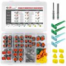Kit de conectores JRready ST6460 14AWG 16AWG Deutsch 2 3 4 pinos Kit de conectores JRready ST6460 14AWG 16AWG Deutsch 2 3 4 pinos