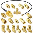 Kit de conectores SMA tipo YOTENKO 18 para antenas de rádio FPV