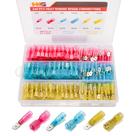 Kit de conectores Spade HKS 260PCS AWG 22-10 com tubo termorretrátil