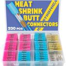 Kit de conectores termorretráteis haisstronica 330PCS