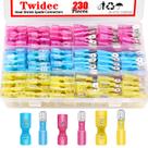 Kit de conectores termorretráteis Twidec 230PCS 22-10 AWG