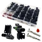 Kit de Conectores Weather Pack Twippo - 20 Peças, 2 Pinos, 18-14 AWG