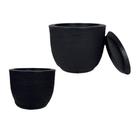 Kit de Cones com Prato (PP e P) - Para Decoração de Plantas, Suculentas e Arranjos Florais, Com Proteção Contra Mosquitos da Dengue Kit de Cones com Prato (PP e P) - Para Decoração de Plantas, Suculentas e Arranjos Florais, Com Proteção Contra Mosquitos da Dengue