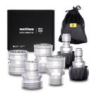 Kit de conexão rápida Active M22-14mm 304 em aço inoxidável 4000 PSI