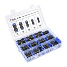 Kit de conexões de mangueira de ar de conexão rápida CGELE 40 unidades para 4-12 mm