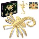 Kit de construção Action Figure Xenomorph Facehugger 572 unidades