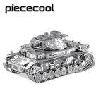 Kit de construção de modelo de quebra-cabeça de metal 3D German IV Tank com mais de 12 anos