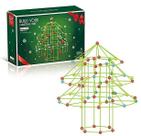 Kit de construção Fort: árvore de Natal DIY com palitos e bolas