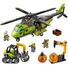 Kit de construção LEGO City Volcano Explorers 60123 com 330 peças