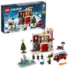 Kit de construção LEGO Creator Expert Winter Village Fire Station 10263 com 1166 peças