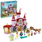 Kit de construção LEGO Disney Belle and The Beast's Castle 43196