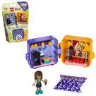 Kit de construção LEGO Friends Andrea's Play Cube 41400 49 peças