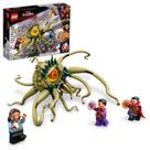 Kit de construção LEGO Marvel Gargantos Showdown 76205 com figuras