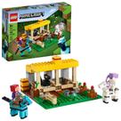 Kit de construção LEGO Minecraft The Horse Stable 21171 241 unidades
