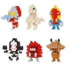 Kit de construção nanoblock Ultraman Vol. 2 com 6 caracteres