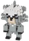 Kit de construção nanobloco Pokémon Kubfu com 160 peças