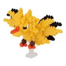 Kit de construção nanobloco Pokémon Zapdos com 240 peças
