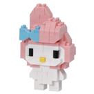 Kit de construção nanobloco Sanrio My Melody ver. 2 caracteres