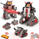 Kit de construção Opmind 5 em 1, robô STEM RC com APP e controle remoto