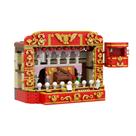 Kit de construção Sayotoo Small Figures House com 1101 peças