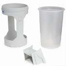 Kit de copos Graco 17F518 TrueCoat 360 FlexLiner 1250ml, suporte