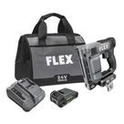 Kit de coroa de 3/8" sem fio Stapler FLEX FX4521-1A 24V sem fio Kit de coroa de 3/8" sem fio Stapler FLEX FX4521-1A 24V sem fio