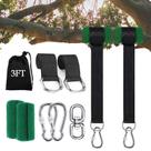 Kit de Correas para Columpio de Árbol Werfeito Soporta 1134 kg (Juego de 2)