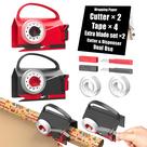 kit de cortador de papel de embrulho e dispensador de fita wraprocut, pacote com 2 unidades kit de cortador de papel de embrulho e dispensador de fita wraprocut, pacote com 2 unidades