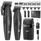 Kit de corte de cabelo VGR 640S3 Professional 3 em 1 para homens