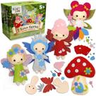 Kit de costura CRAFTILOO Fairy para meninas de 5 anos ou mais com 5 projetos