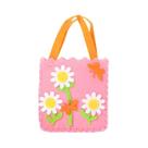 Kit De Costura DIY Para Meninas: Conjunto De Bolsas De Tecido Com Desenhos Animados, Bolsas De
