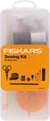 Kit de costura Fiskars de 62 peças com tesoura, fita métrica Kit de costura Fiskars de 62 peças com tesoura, fita métrica