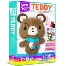 Kit de costura KRAFUN Teddy Bear Animal para crianças com instruções