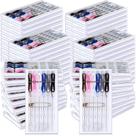 Kit de Costura Leyndo 60 Cajas Viaje Reparación Rápida 7,6 x 3,5 x 0,6 cm