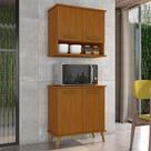 Kit de Cozinha Balcão e Armário Aéreo Mavi