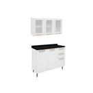 Kit de Cozinha Completa 2 Peças Colors (1Aéreo+1Balcão) C2P18 Branco - Bertolini Kit de Cozinha Completa 2 Peças Colors (1Aéreo+1Balcão) C2P18 Branco - Bertolini
