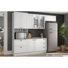 Kit de Cozinha Completa 5 Peças Americana (2Aéreos+1Paneleiro+1Balcão+1Complemento) C5P32 Branco - Henn