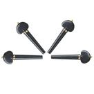 Kit de Cravelhas em Ébano Heart Gold Violoncelo 4/4 Kit de Cravelhas em Ébano Heart Gold Violoncelo 4/4