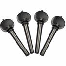 Kit de Cravelhas Oquezz Ébano coração violino 4/4 Kit de Cravelhas Oquezz Ébano coração violino 4/4