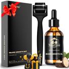 Kit de Crescimento de Barba Waking Forest - Derma Roller 0,25mm e Óleo
