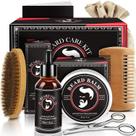 Kit de Crescimento e Higiene da Barba ABUDICS - Óleo e Bálsamo