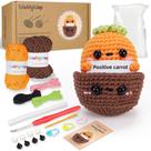 Kit de Crochê WaldyWop para Iniciantes - com Vídeo Passo a Passo