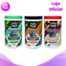 Kit de Cronograma Capilar Babosa + Óleo de Rícino + Repositor de massa NatuHair
